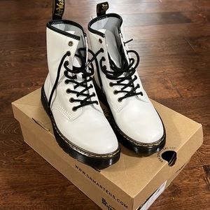 White Dr. Martens